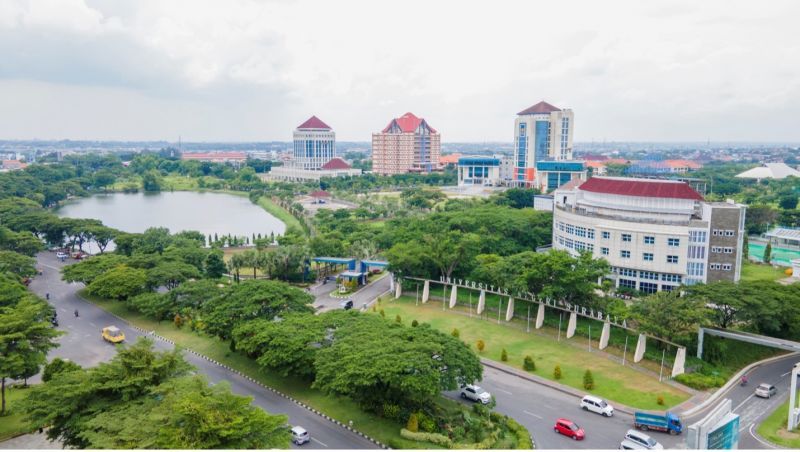 Kawasan Universitas Negeri Surabaya (UNESA) Kampus 2 Lidah Wetan, Surabaya