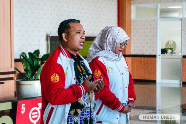 Direktur Mawal memberikan penguatan dalam acara pelepasan tersebut.