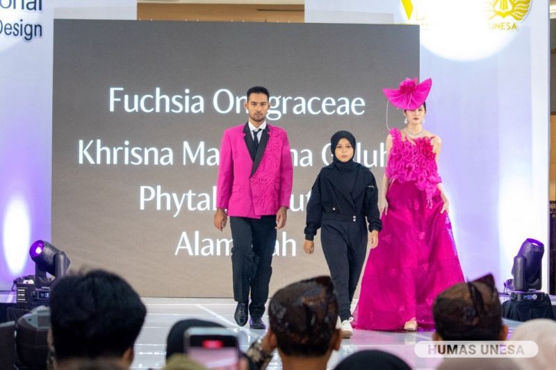 FRESH: salah satu karya busana kelompok ‘Fuchia’ dalam RECIPROCAL 2024