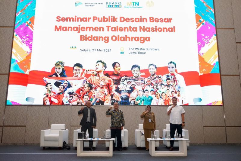 Seminar publik desain besar manajemen talenta nasional bidang olahraga menekankan pentingnya komitmen dan kolaborasi seluruh stakeholder dalam meningkatkan prestasi olahraga Indonesia 